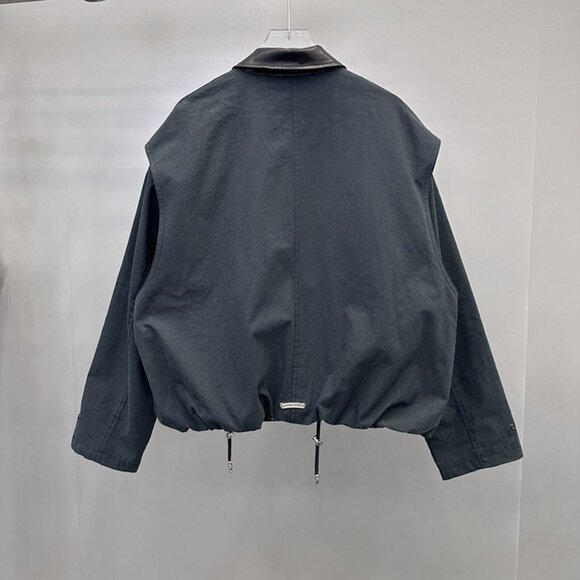 Chrome Hearts Washed Black Jacket - Picture 2 of 7